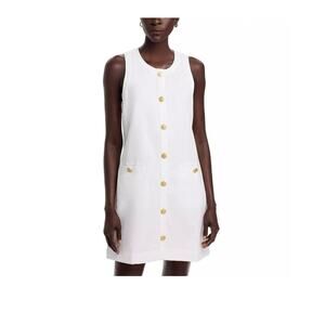 Vineyard Vines Women's Linen Blend Lined Shift Dress - L (new no tags)